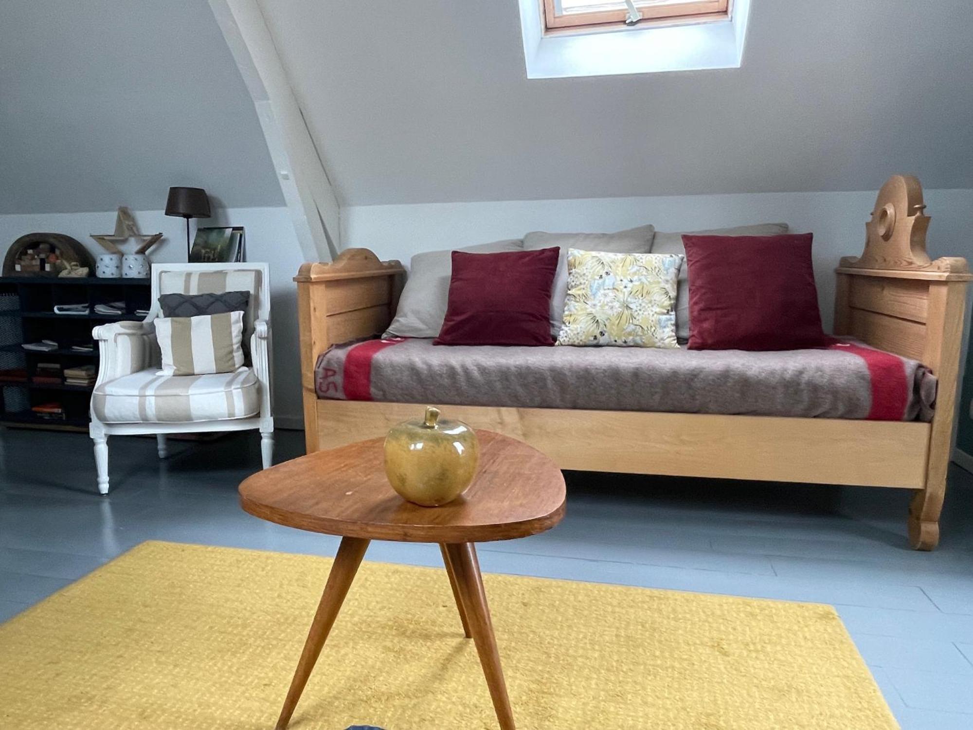 O Grenier De L'Artiste Apartment Bazenville ภายนอก รูปภาพ