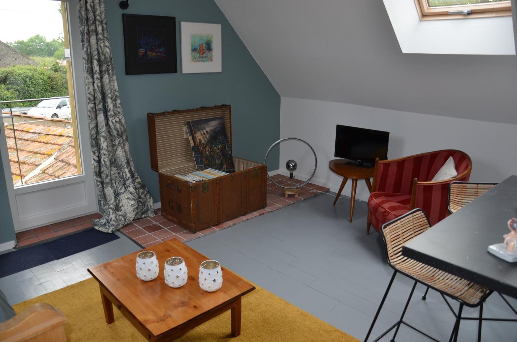 O Grenier De L'Artiste Apartment Bazenville ภายนอก รูปภาพ