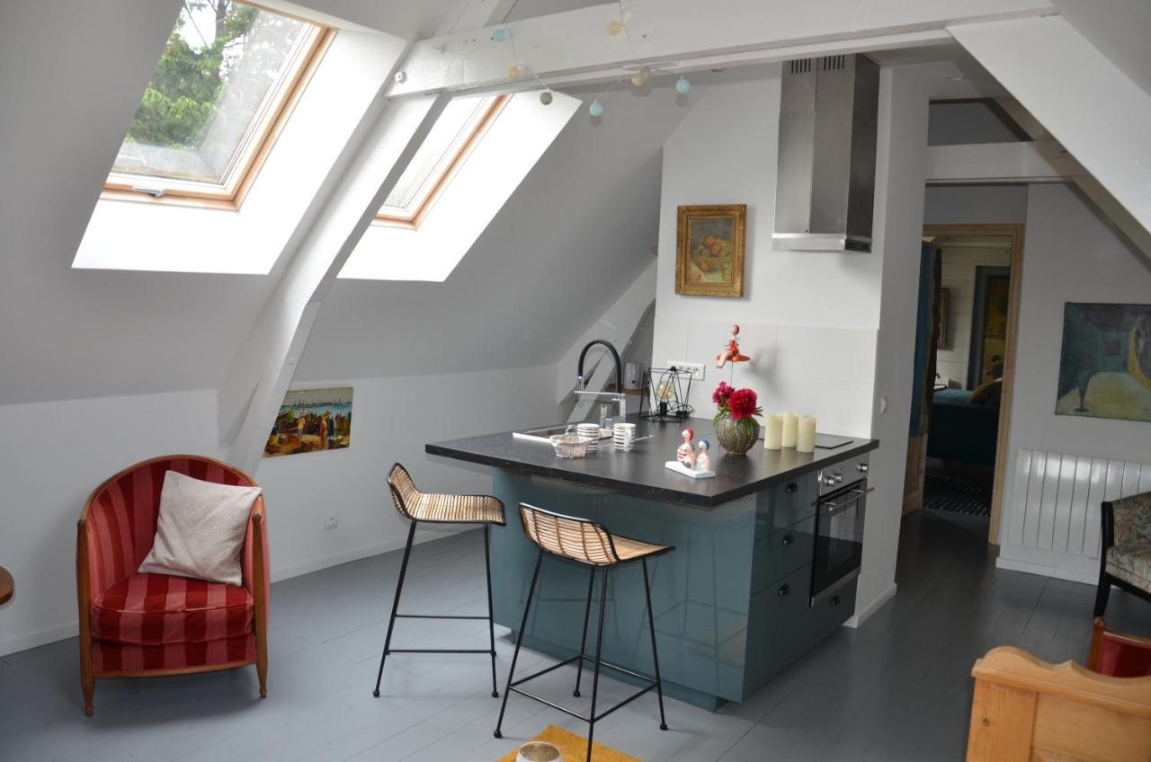 O Grenier De L'Artiste Apartment Bazenville ภายนอก รูปภาพ